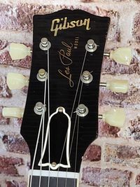 Gibson Les Paul Custom Shop &#039;57 Gold Top_Kopf